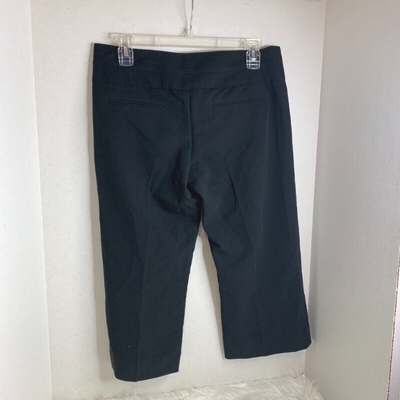 New Maurices Juniors 3 4 Long Shorts Capri Pants Ret $29 Black  15.75 in waist l - Picture 4 of 4